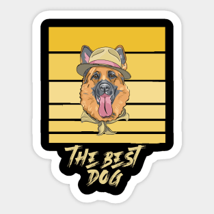 Shepherd Dog Quote Sticker